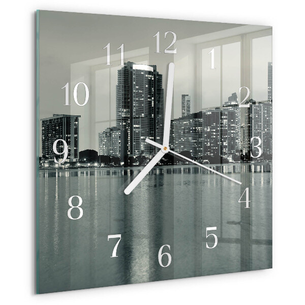 Wanduhr quadratisch Horizont