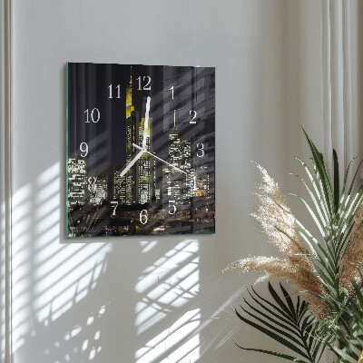 Wanduhr quadratisch Horizont