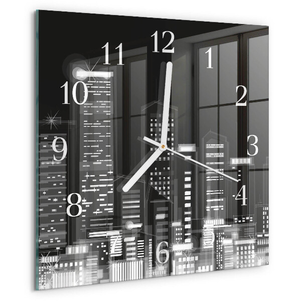 Wanduhr quadratisch Horizont