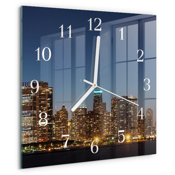 Wanduhr quadratisch Horizont