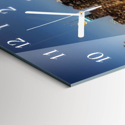 Wanduhr quadratisch Horizont