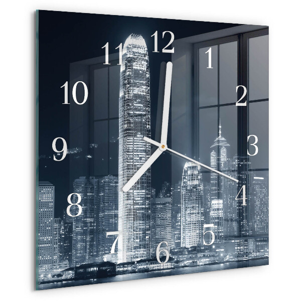 Wanduhr quadratisch Horizont
