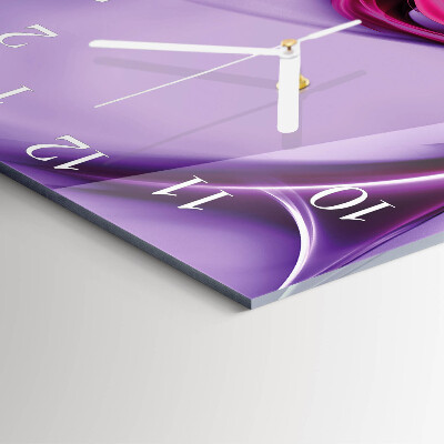 Wanduhr quadratisch Abstraktion