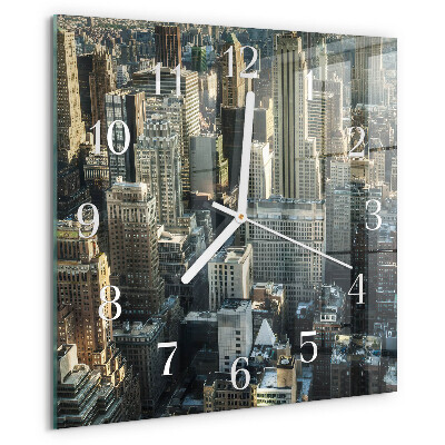 Wanduhr quadratisch Horizont