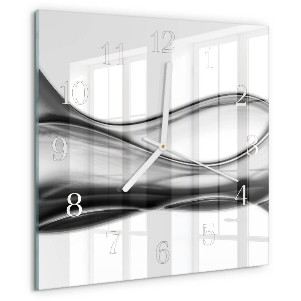Wanduhr quadratisch Abstraktion