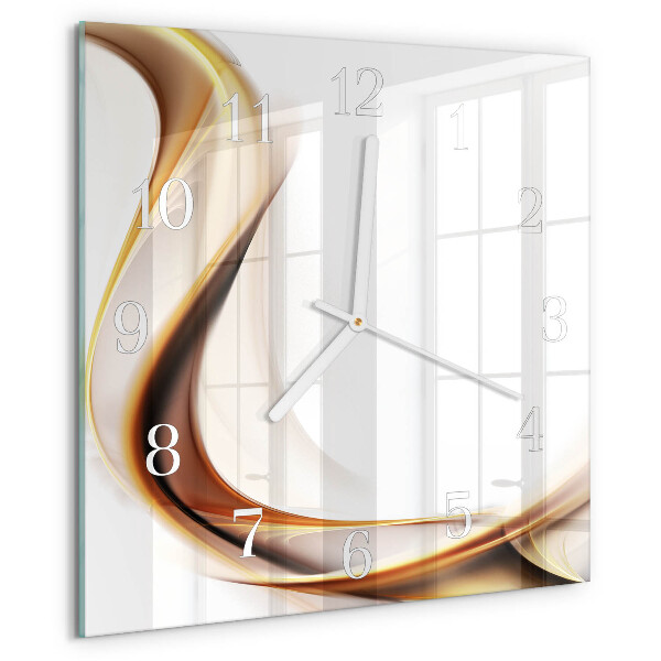 Wanduhr quadratisch Abstraktion