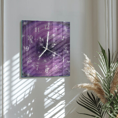 Wanduhr quadratisch Abstraktion