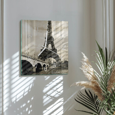 Wanduhr quadratisch Paris