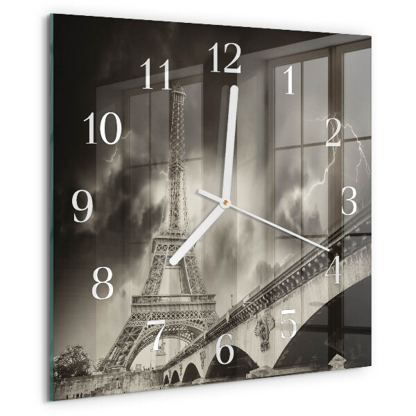Wanduhr quadratisch Paris