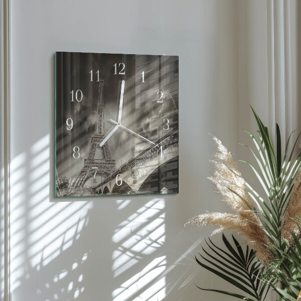 Wanduhr quadratisch Paris