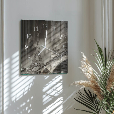 Wanduhr quadratisch Paris