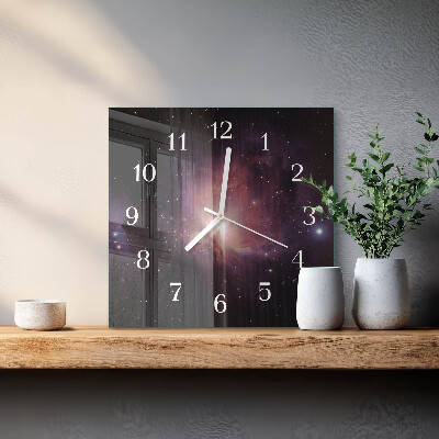 Wanduhr quadratisch Raum