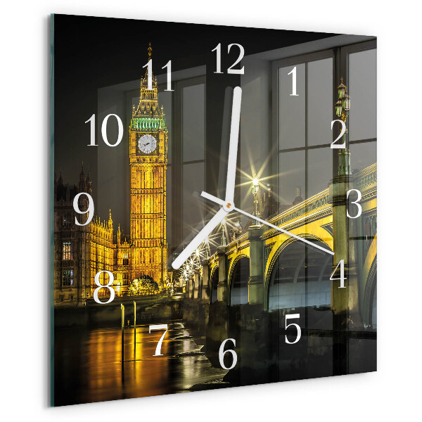 Wanduhr quadratisch London