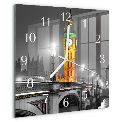 Wanduhr quadratisch Big Ben