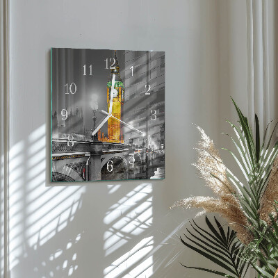 Wanduhr quadratisch Big Ben