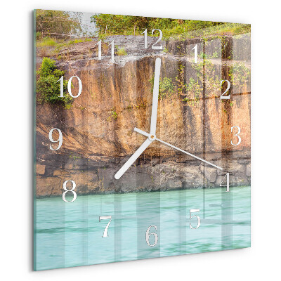Wanduhr quadratisch Cliff