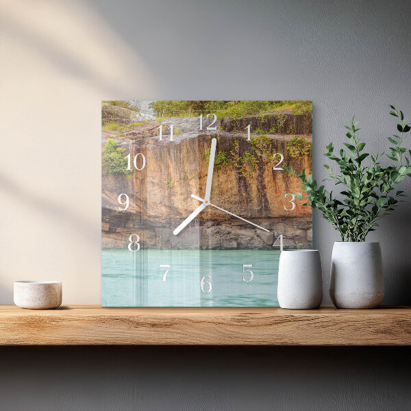 Wanduhr quadratisch Cliff