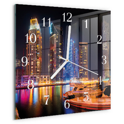 Wanduhr quadratisch Horizont