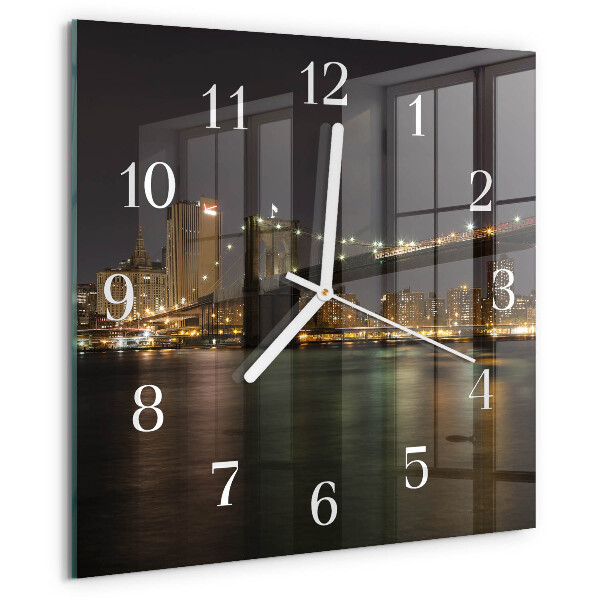 Wanduhr quadratisch Horizont