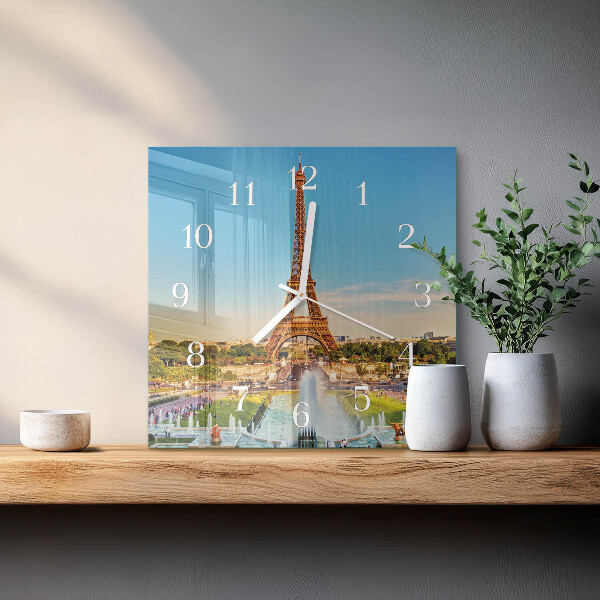 Wanduhr quadratisch Paris