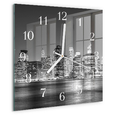 Wanduhr quadratisch Horizont