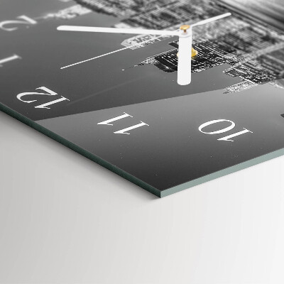 Wanduhr quadratisch Horizont