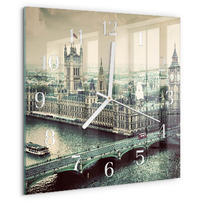 Wanduhr quadratisch London