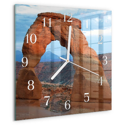 Wanduhr quadratisch Grand Canyon