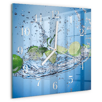 Wanduhr quadratisch Limes