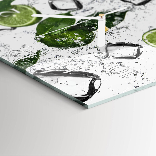 Wanduhr quadratisch Limes