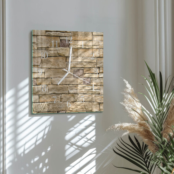 Wanduhr quadratisch Wand