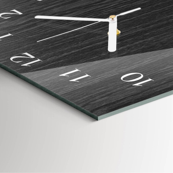 Wanduhr quadratisch Holz