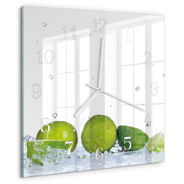 Wanduhr quadratisch Limes