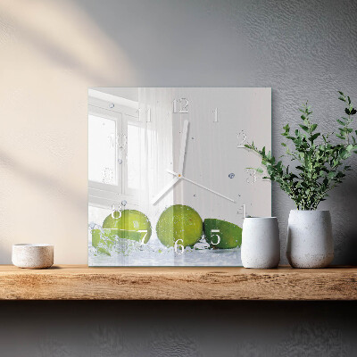 Wanduhr quadratisch Limes