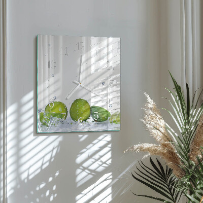 Wanduhr quadratisch Limes