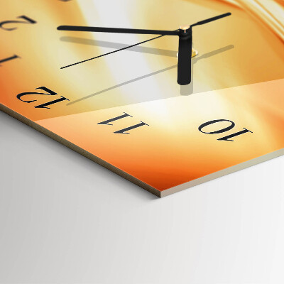 Wanduhr aus glas Abstraktion