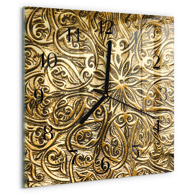 Wanduhr aus glas Mosaik