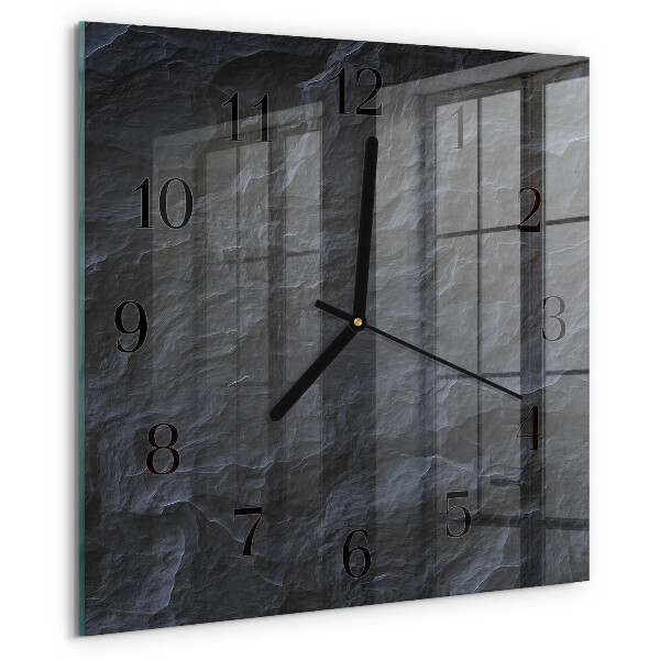 Wanduhr aus glas Hintergrund