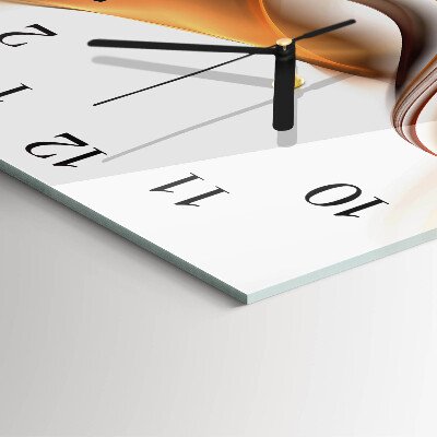 Wanduhr aus glas Abstraktion