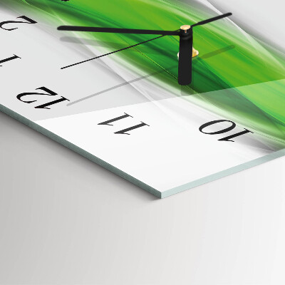 Wanduhr aus glas Abstraktion