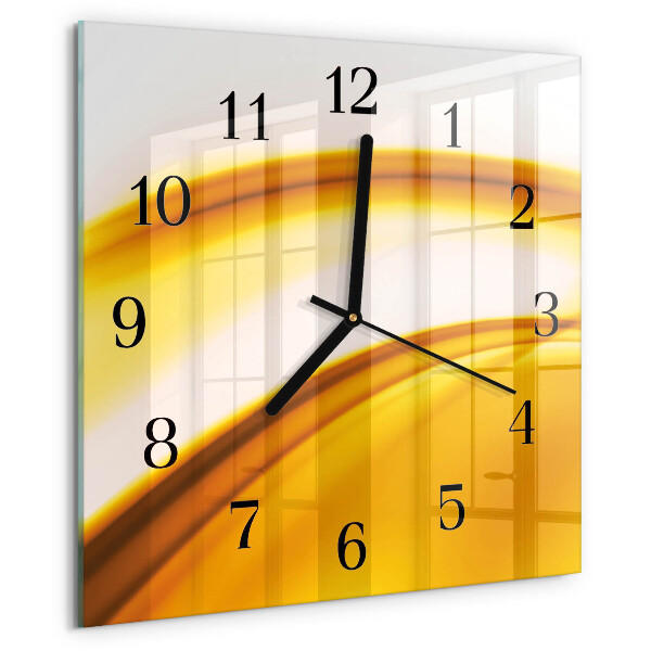 Wanduhr aus glas Abstrakte Kunst