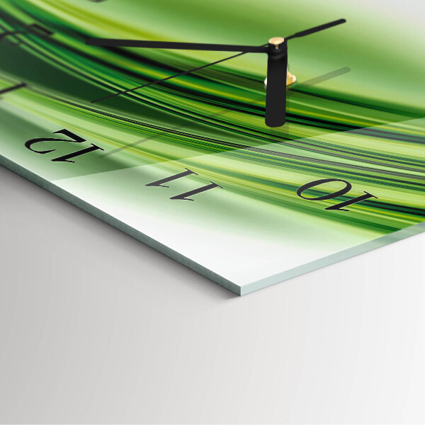 Wanduhr aus glas Abstrakte Kunst