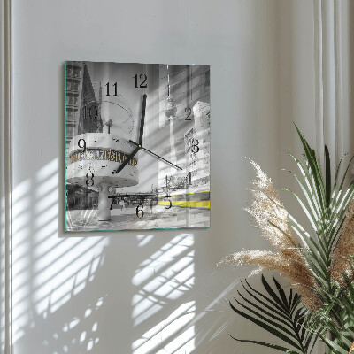 Wanduhr aus glas Berlin
