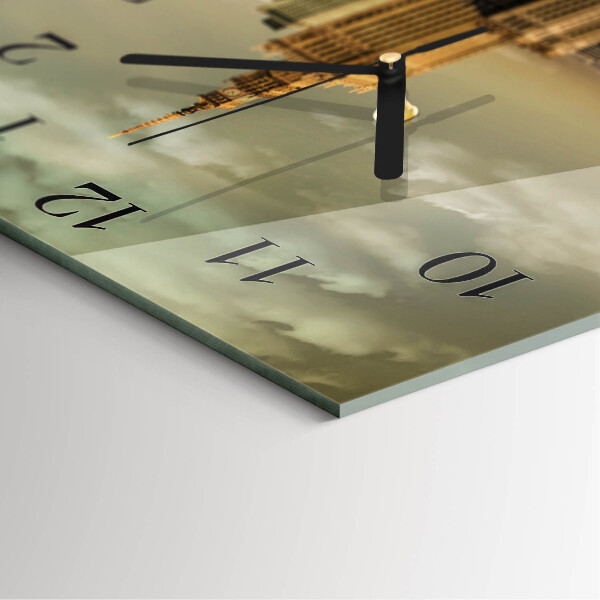 Wanduhr aus glas Warschau