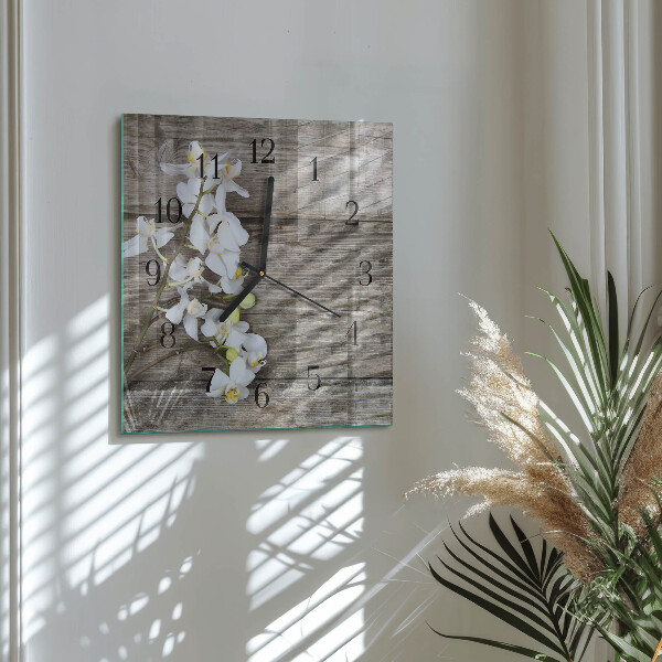Wanduhr aus glas Boards