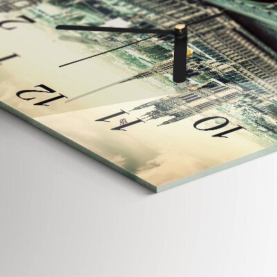 Wanduhr aus glas London