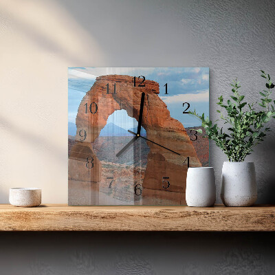 Wanduhr aus glas Grand Canyon