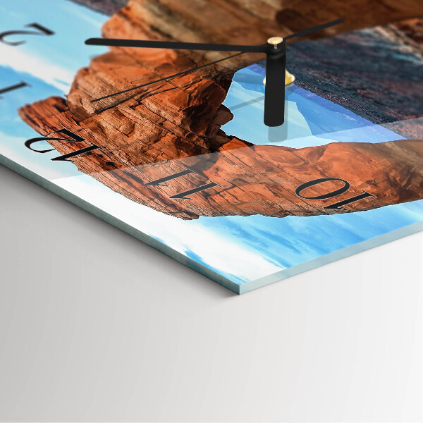 Wanduhr aus glas Grand Canyon