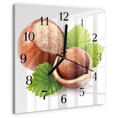 Wanduhr aus glas Sandsteine