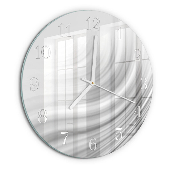 Glas wanduhr Abstraktion